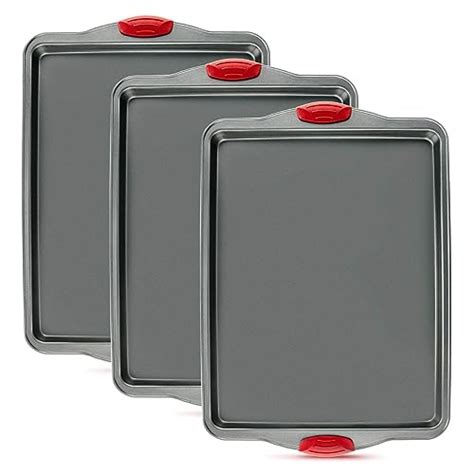 metal cookie sheet|best baking sheets non toxic.